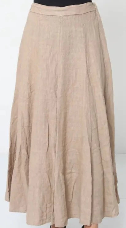 8304 Linen Skirt - OSFM