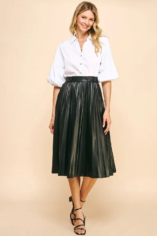 Bella Pleated Skirt