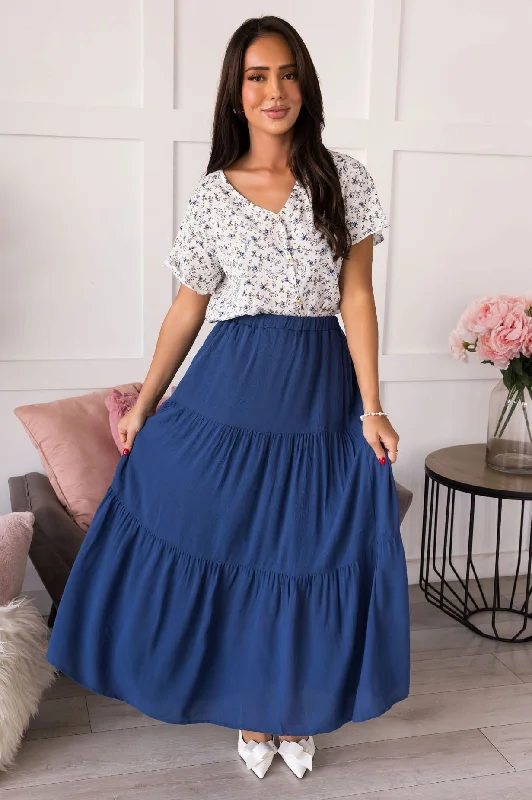 Expressing Your Heart Tiered Skirt