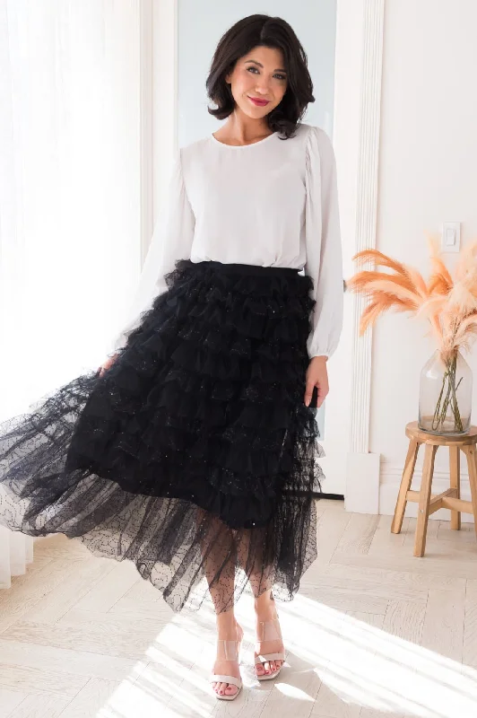 Only In Fairytales Modest Tulle Skirt