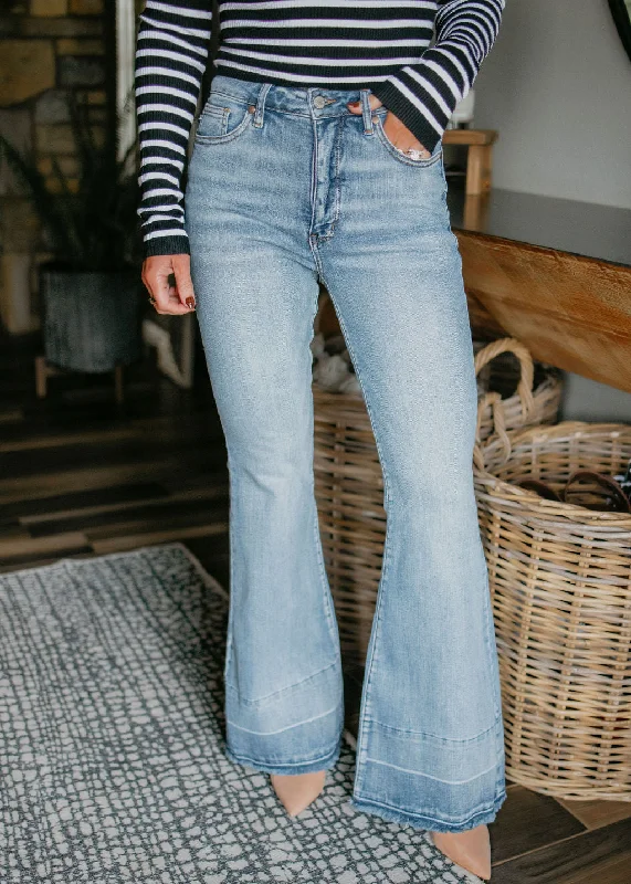 Gwen Judy Blue Flare Jean