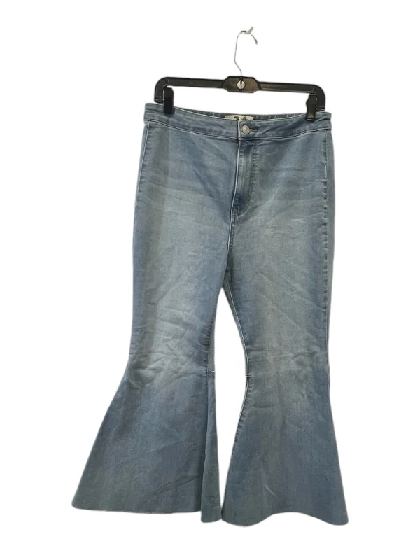 Jeans Flared By We The Free In Blue Denim, Size: 8