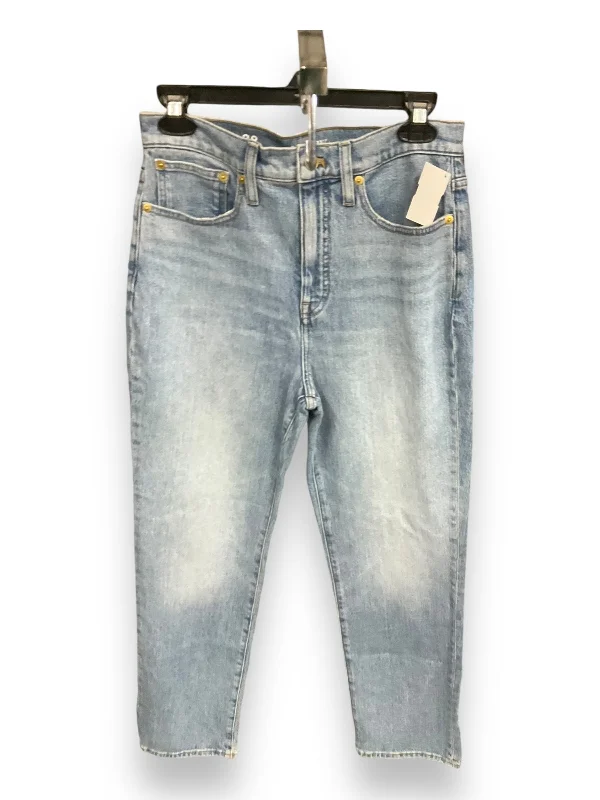 Jeans Straight By J. Crew In Blue Denim, Size: 6