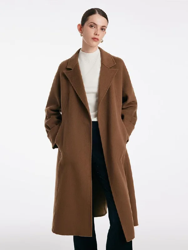 Pure Cashmere Classic Women Coat