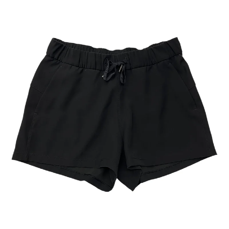 Athletic Shorts By Lululemon In Black, Size: 8