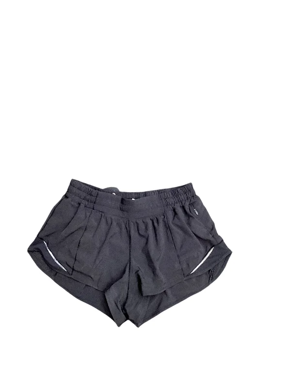 Athletic Shorts By Lululemon In Black, Size: 8