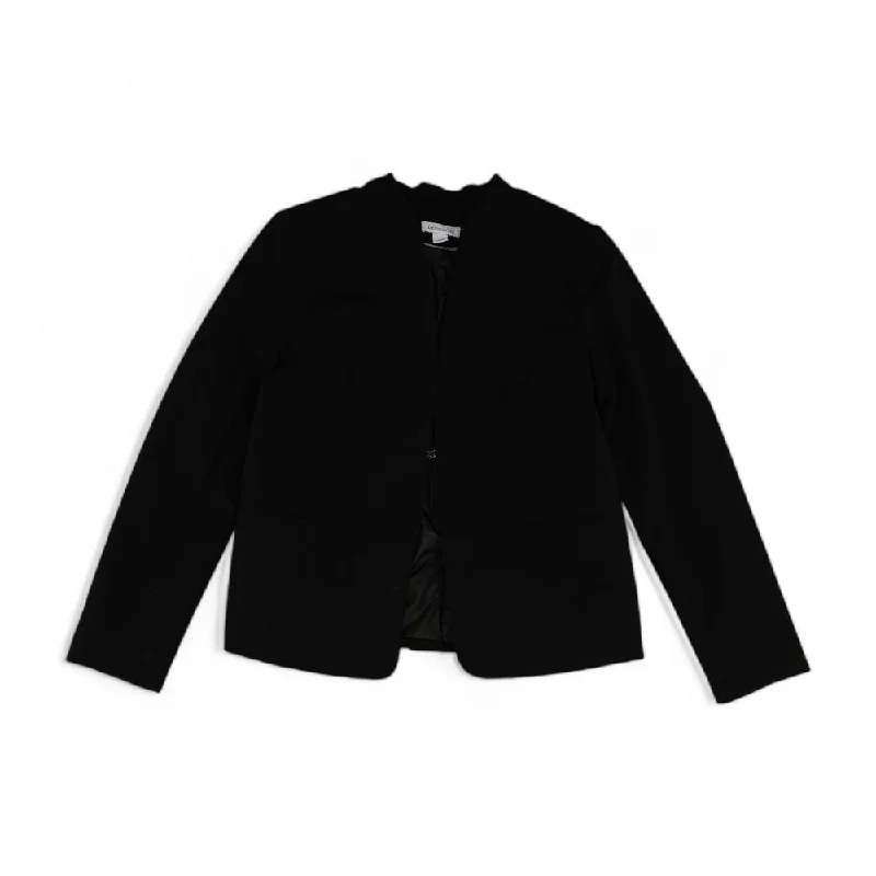 Black Solid Blazer