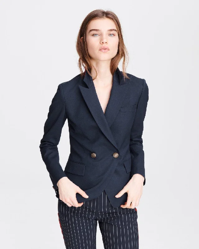 Fletcher Twill Double Breat Blazer - Salute