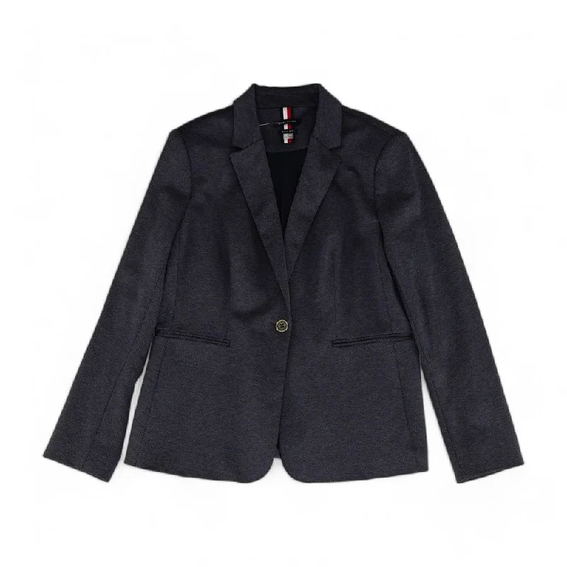 Navy Solid Blazer