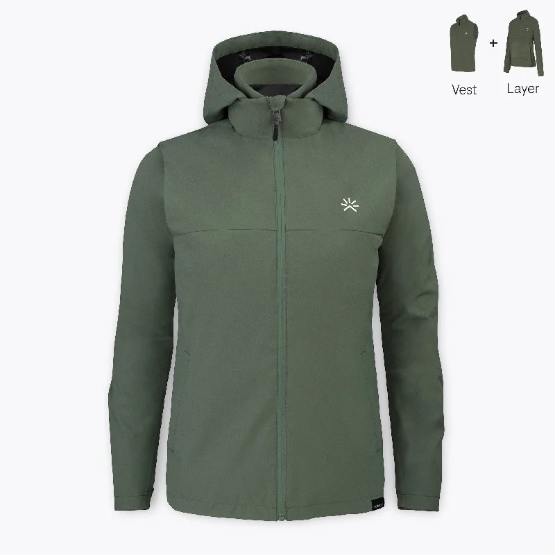 Women's NS40 Light Jacket Clover Green