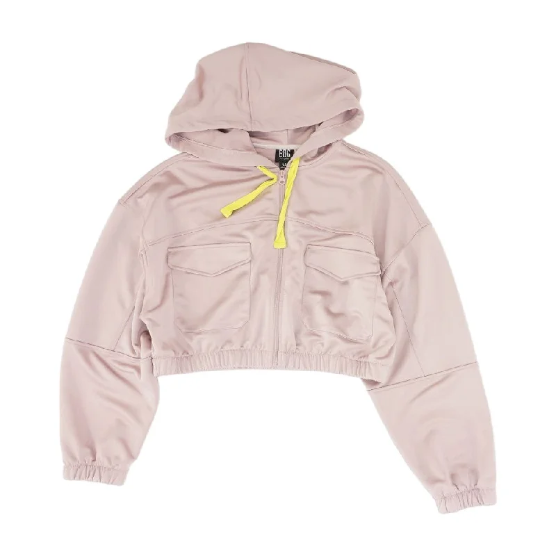 Pink Solid Lightweight Jacket