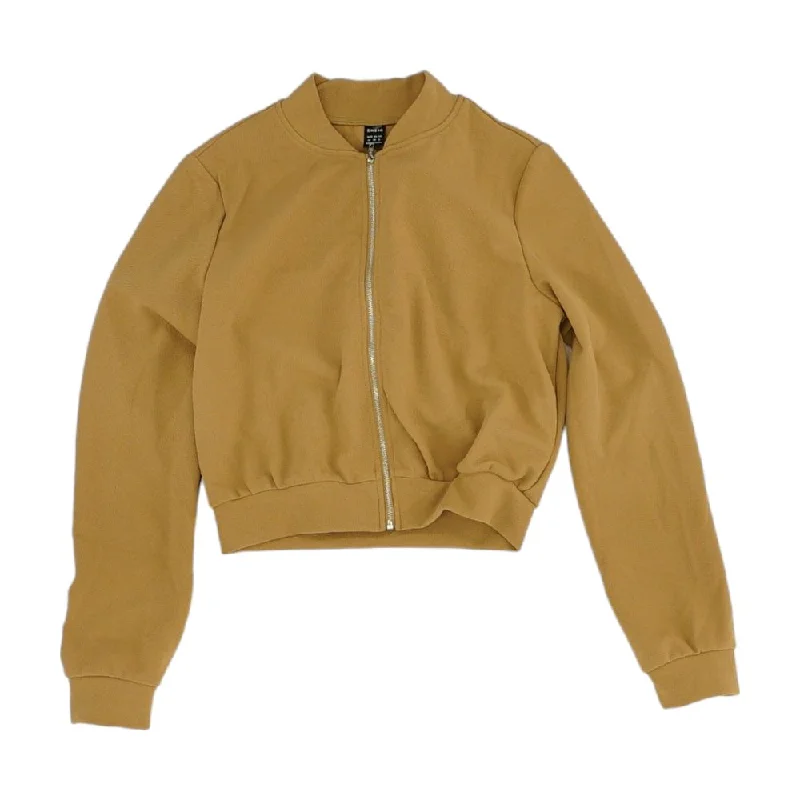 Tan Solid Lightweight Jacket