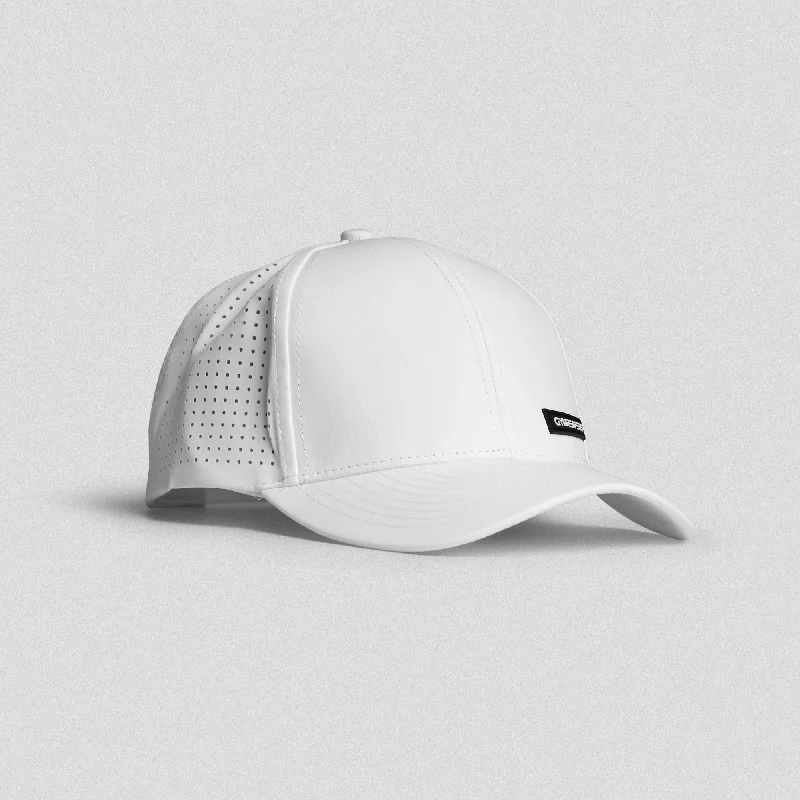 Hybrid Performance Hat - White