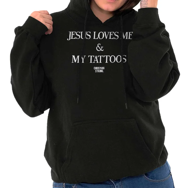 Jesus Loves My Tattoo Hoodie