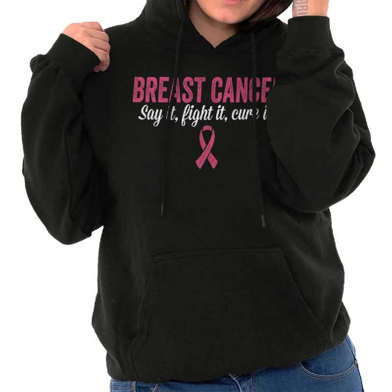 Fight Cure Breast Cancer Hoodie