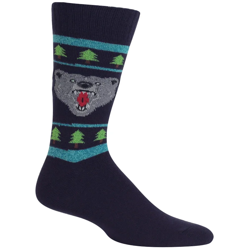 Hot Sox Mens Bear Socks