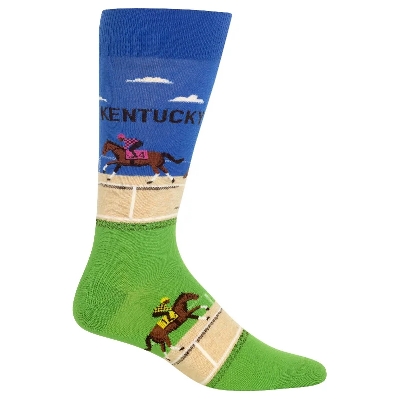 Hot Sox Mens Kentucky Crew Socks