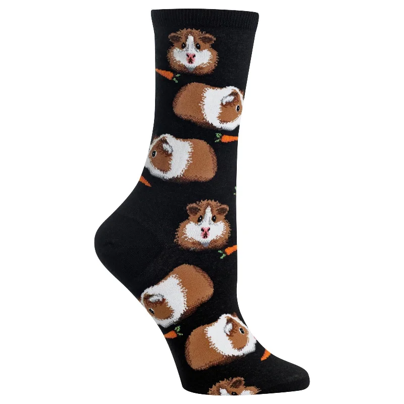 Hot Sox Womens Guinea Pigs Crew Socks