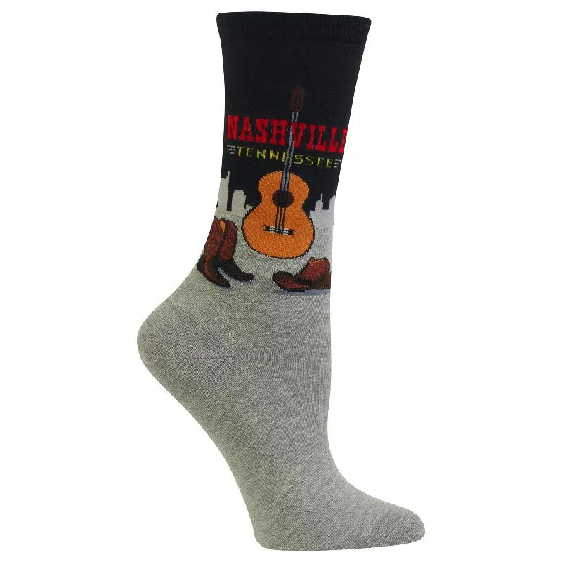 Hot Sox Womens Nashville Crew Socks