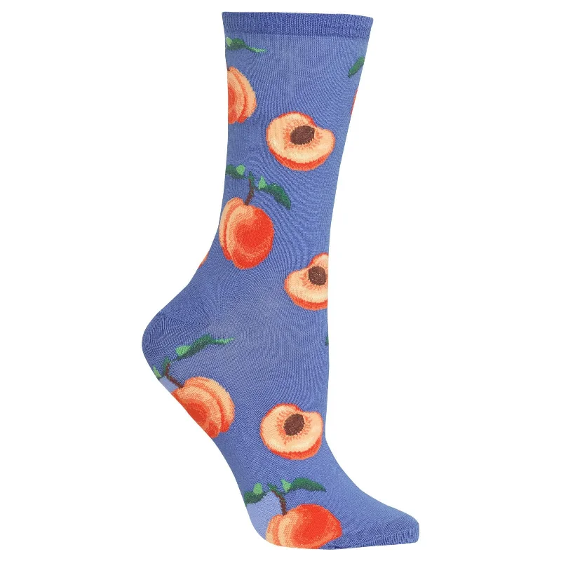 Hot Sox Womens Peaches Crew Socks