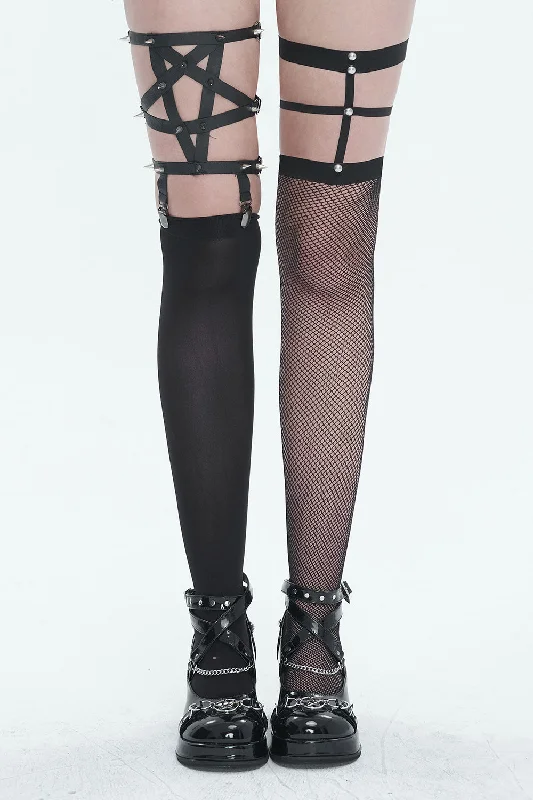 Starkiller Gothic Garter Stockings Set